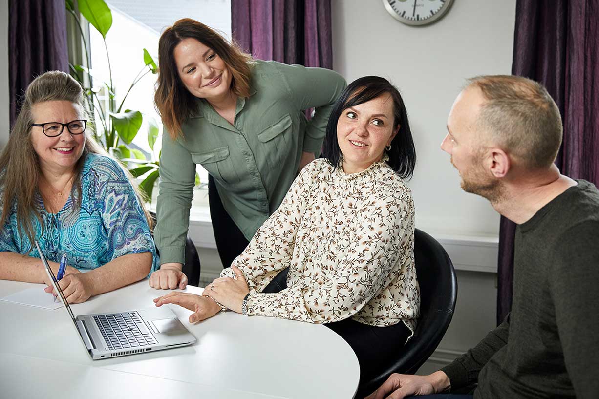 medarbetare på Ådemark